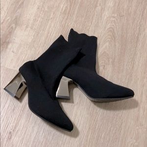 knit ankle boots